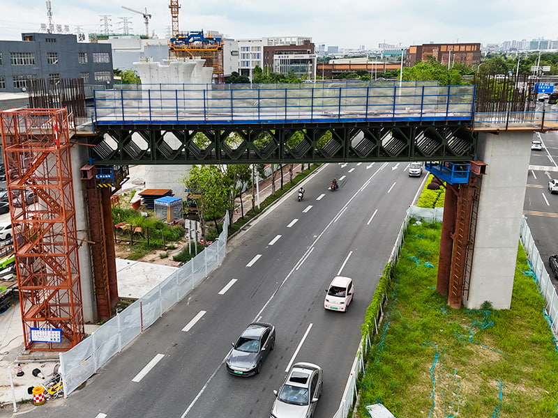 Wsparcie konstrukcyjne kolei Super Bailey o dużej rozpiętości i dużym obciążeniu